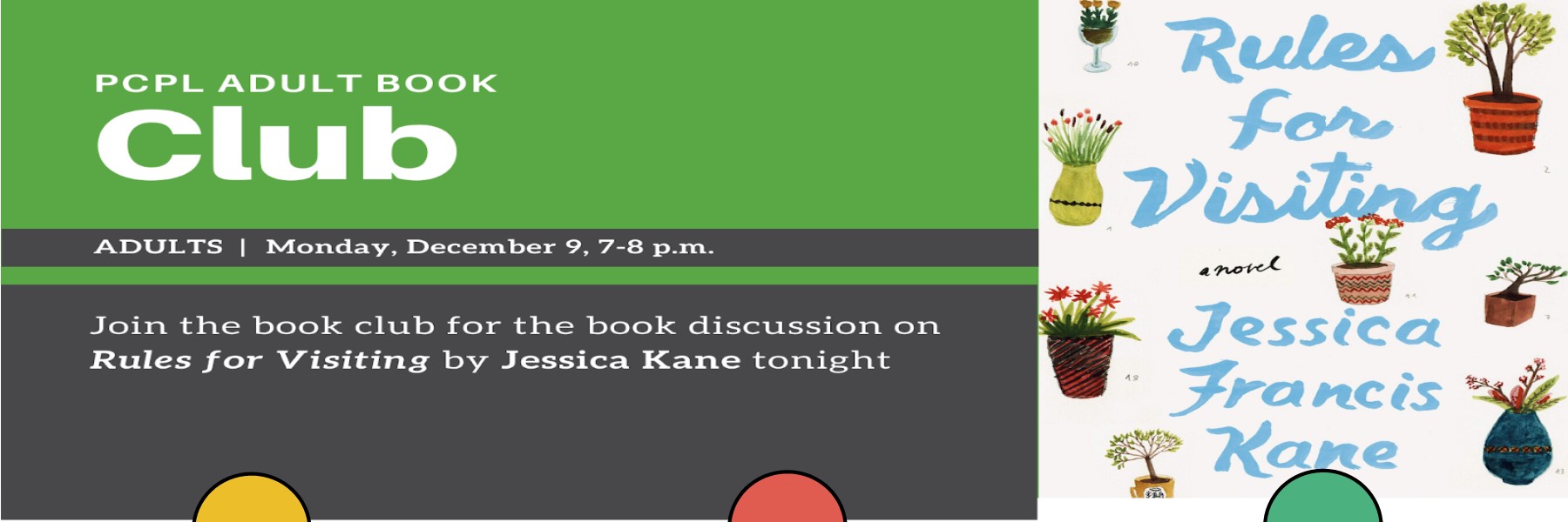 Longposter Template Adult Book Club