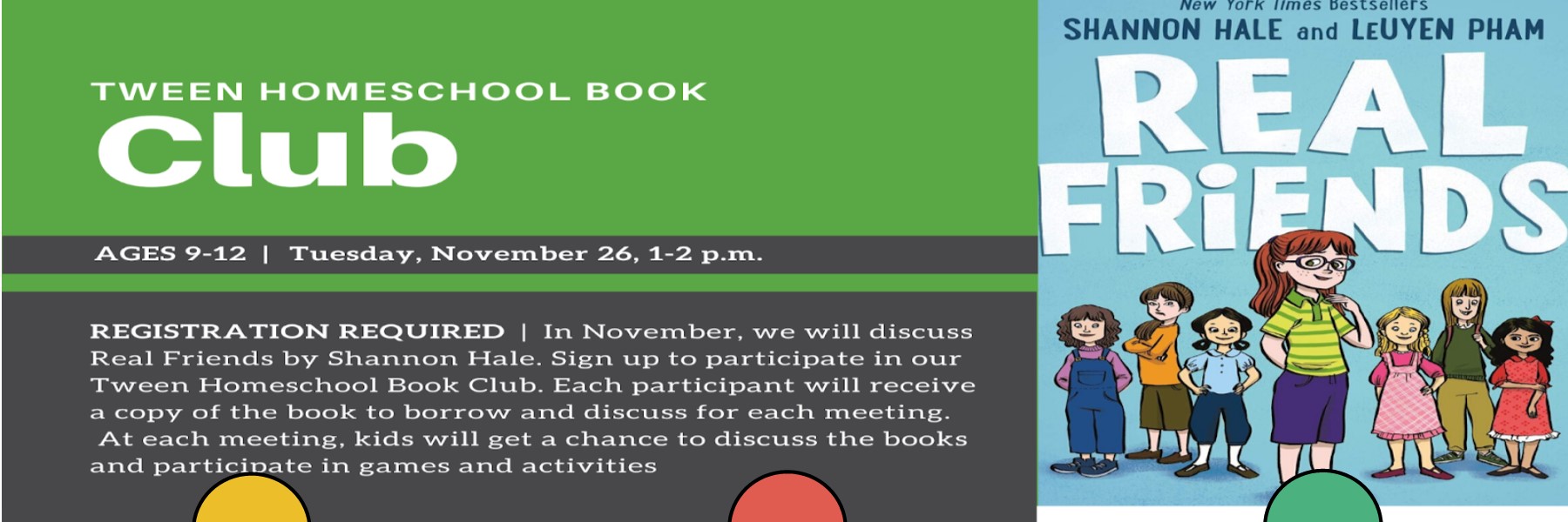 Longposter Template Tween Book Club