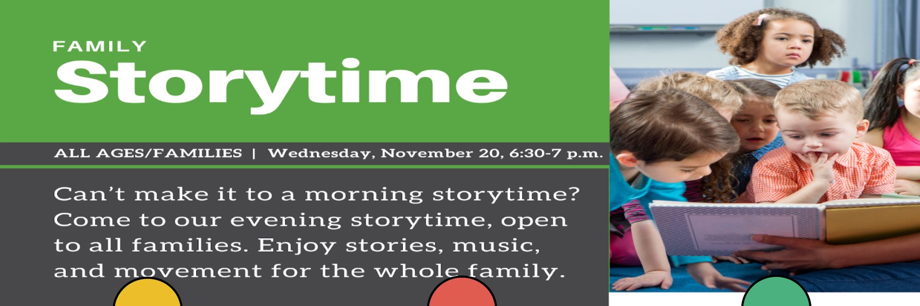 Longposter Template storytime